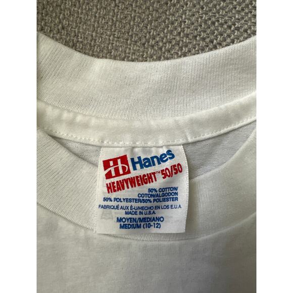 🔴Hanes Heavyweight 50/50 Vintage Gymnastics A Gripping Experience Tee - Picture 4 of 6